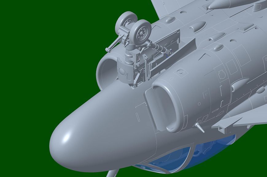 Американский палубный штурмовик 1/72 Grumman A-6A Intruder Trumpeter 01640 , сборная модель штурмовик Интрудер TR01640 фото