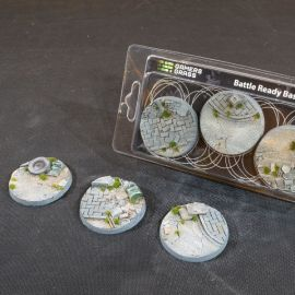 Кругла основа - Зруйноване місто (50 мм / 3 шт) GamersGrass Bases By Shape Urban Warfare (Round) GGB-UWR50 GGB-UWR50 фото