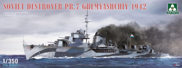 Советский эсминец 1/350 Гремящий 1942 Takom 6017 , сборная модель Таком TK6017 фото