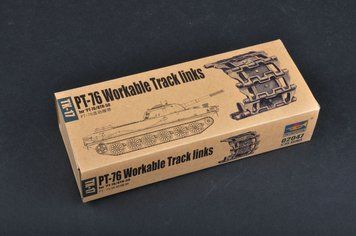 Советские траки 1/35 для ПТ-76/БТР-50 Trumpeter 02047 , набор деталировки бтр ПТ76 Трумпетер TR02047 фото