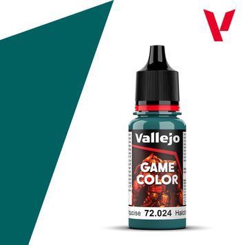 Акрилова фарба Бірюзовий (Turquoise) Vallejo VAL 72024 VAL 72024 фото