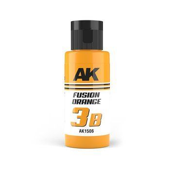 Акриловая краска Dual Exo Оранжевый Фьюжн 3B (Fusion Orange) AK-Interactive AK1506 AK1506 фото