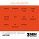 Акриловая краска Флуоресцентный оранжевый (Fluorescent Orange) AK-interactive AK11081 AK11081 фото 3