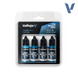Набор красок &laquo;Сапфировый синий&raquo; Sapphire Blue (Color BSL System) 4 шт Vallejo True Metallic Metal 77256 VAL 77256 фото 1