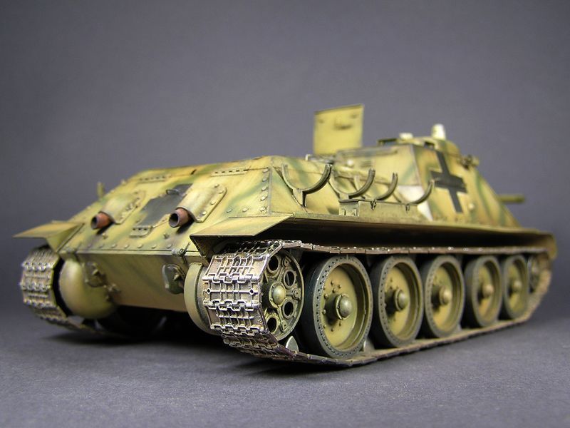 Радянська протитанкова САУ 1/35 Jagdpanzer SU-85 (r) MiniArt 35229 , збірна модель Мініарт MA35229 фото