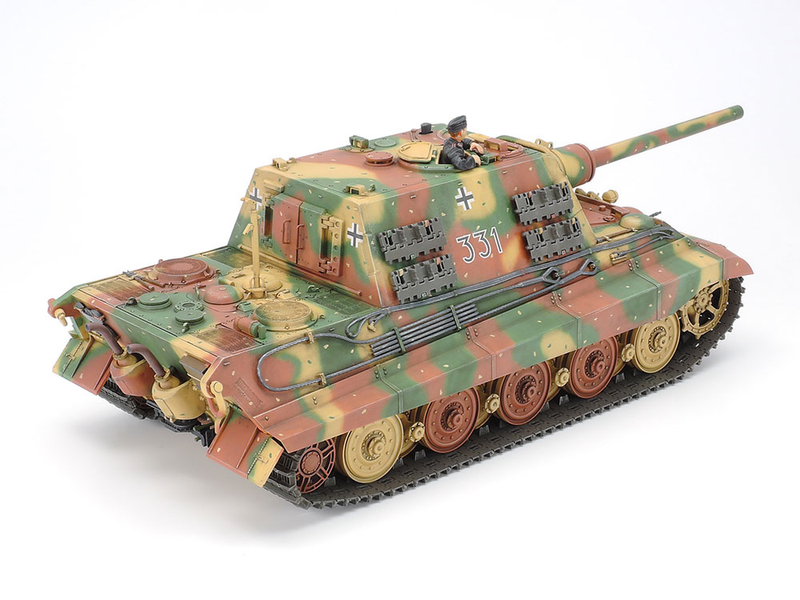 Німецький винищувач танків 1/35 Jagdtiger (Sd.Kfz.186) Fr&uuml;he Tamiya 35295 , збірна модель Ягдпанцер Тамія TAM35295 фото
