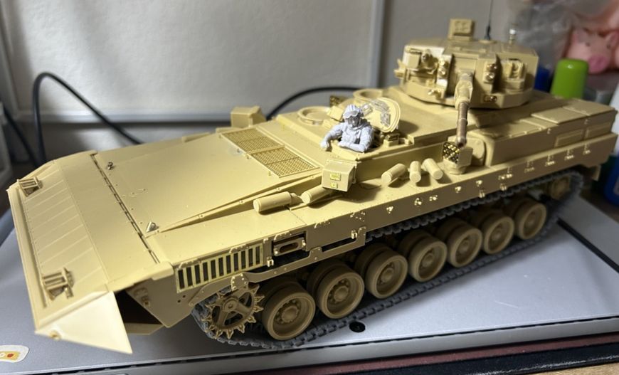 Збірна модель 1/35 Бронетранспортер ТБМП Т-15 с пушкой 57 мм Zimi 35051 PH35051 фото