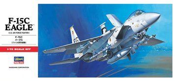 Збірна модель 1/72 американський винищувач F-15C Eagle Hasegawa 00336 HS00336 фото
