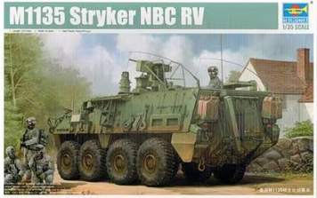 Американский бронетранспортер 1/35 M1135 Stryker NBC RV Trumpeter 01560 , сборная модель Страйкер Трумпетер TR01560 фото