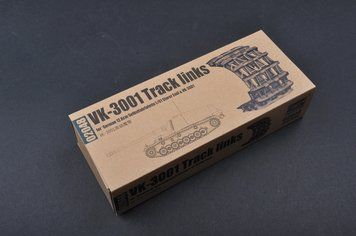Немецкие траки 1/35 для "Sturer Emil" & VK-3001 Trumpeter 02048 , набор деталировки сау Эмиль Трумпетер TR02048 фото