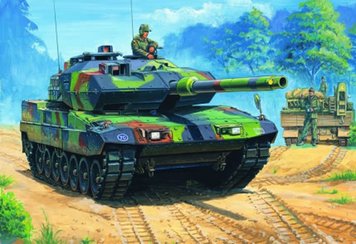 Збірна модель 1/35 Німецький танк Леопард 2 А6EX HobbyBoss 82403 HB82403 фото