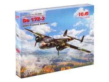 Сборная модель ICM 1/72 Do 17Z-2, Бомбардировщик ВВС Финляндии 2 Мировой войны 72308 ICM72308 фото
