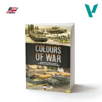 Книга - Colours of War Painting WWII & WWIII miniatures Vallejo VAL 75013 VAL 75013 фото