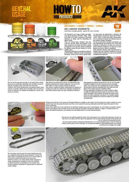 Швидкий клей-цемент (Quick Cement Extra Thin) 60 мл AK-Interactive AK12001 AK12001 фото