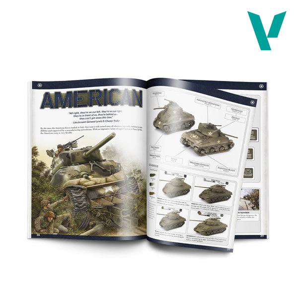 Книга - Colours of War Painting WWII & WWIII miniatures Vallejo VAL 75013 VAL 75013 фото