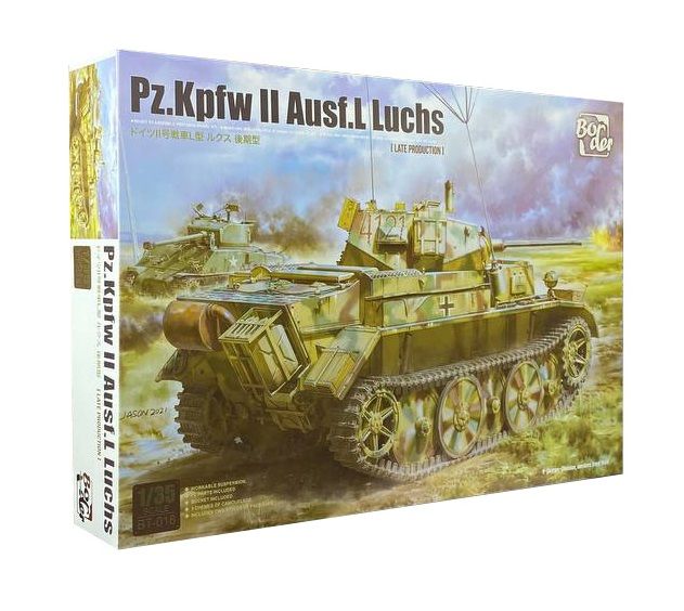 Збірна модель 1/35 Танк Pz.Kpfw II Luchs Border Model BT-018 BT-018 фото