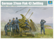 Немецкая зенитная установка 1/35 3,7 cm Flak 43 Zwilling Trumpeter 02347 , сборная модель ЗУ Флак Трумпетер TR02347 фото 1