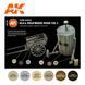 Набор акриловых красок для аэрографа Старое и Выветренное Дерево Vol2 (Old & Weathered Wood Vol2) 6 шт. AK-Interactive AK11674 AK11674 фото 2