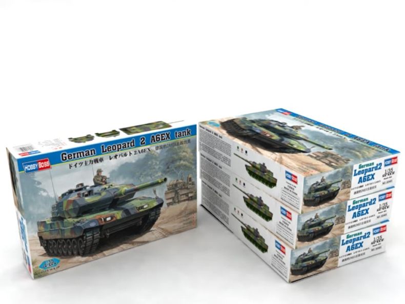 Сборная модель 1/35 Немецкий танк Леопард 2 А6EX HobbyBoss 82403 HB82403 фото