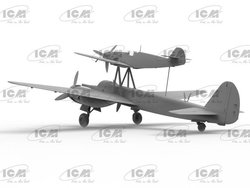 Збірна модель ICM 1/48 Mistel 1, німецький авіаційний комплекс 2 СВ (48100) ICM48100 фото