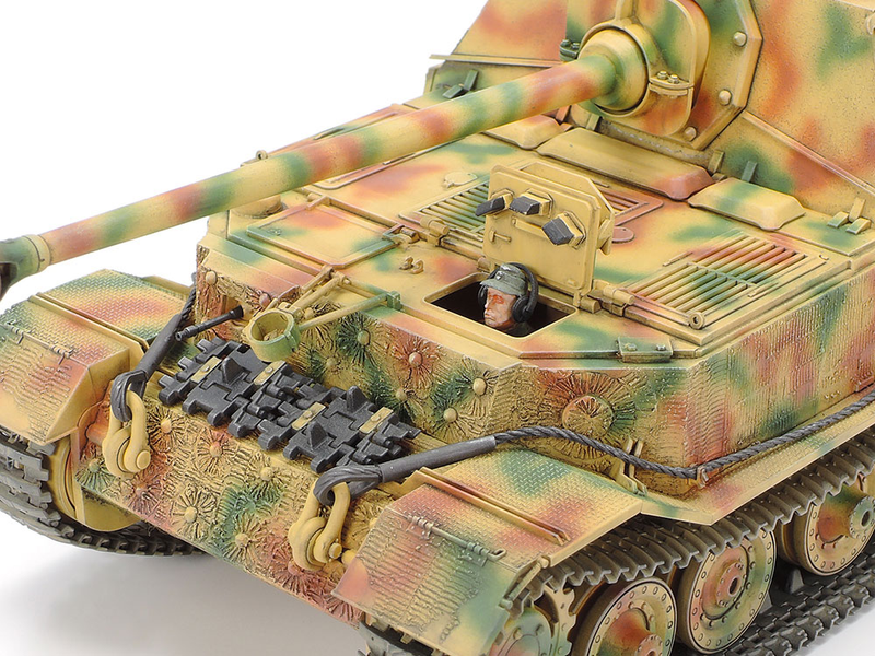 Німецький винищувач танків 1/35 Elefant Tamiya 35325 , збірна модель пт-сау Елефант Тамія TAM35325 фото