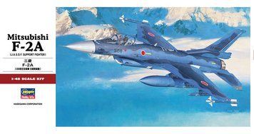 Збірна модель 1/48 японський винищувач-бомбардувальник Mitsubishi F-2A Hasegawa 07227 HS07227 фото