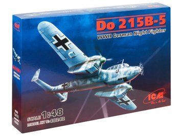 Сборная модель ICM 1/48 Do 215 B-5, немецкий ночной истребитель 2 Мировой войны 48242 ICM48242 фото
