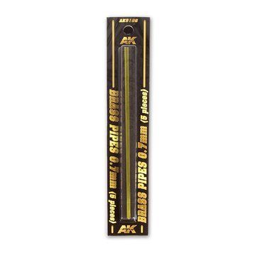 Латунная трубка (Brass Pipes) 20 х 0,7 мм 5 мм AK-Interactive AK9106 AK9106 фото