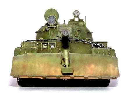 Радянський середній танк 1/35 Т-55 мод. 1958 БТУ-155 Trumpeter 00313 , збірна модель танк Трумпетер TR00313 фото