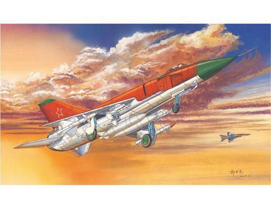 Советский истребитель-перехватчик 1/72 Су-15 Flagon-A Trumpeter 01624 , сборная модель Сухой Трумпетер TR01624 фото