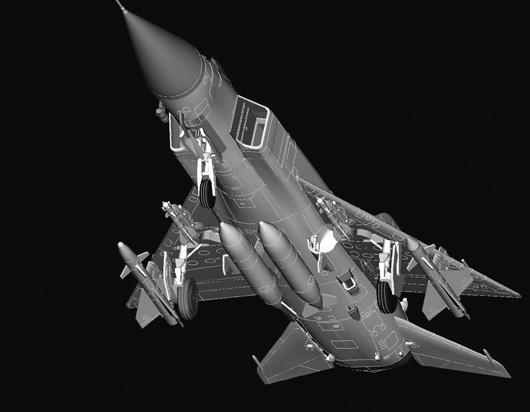 Советский истребитель-перехватчик 1/72 Су-15 Flagon-A Trumpeter 01624 , сборная модель Сухой Трумпетер TR01624 фото