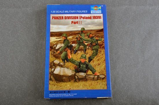 Німецька піхота 1/35 Panzer Division (Poland 1939) Part II Trumpeter 00404 , збірна модель піхота Трумпетер TR00404 фото