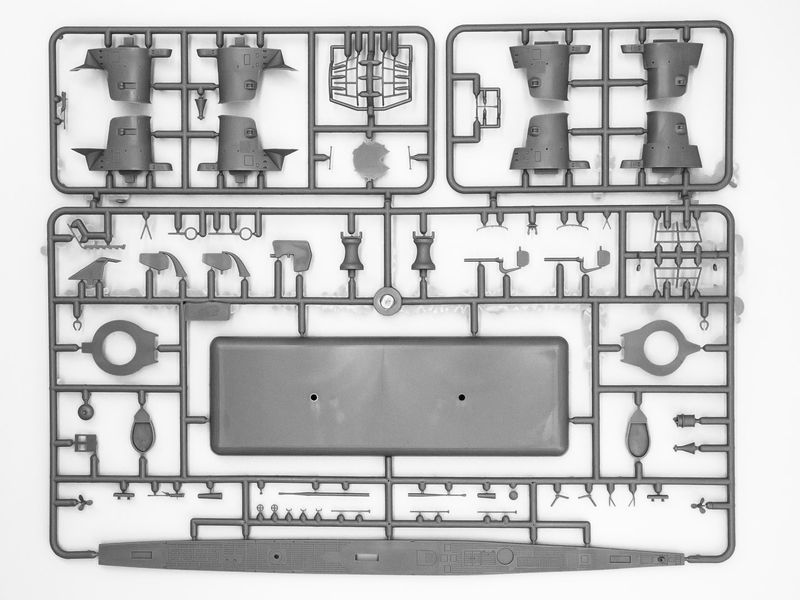 Збірна модель ICM - U-Boat типу IIВ, німецький підводний човен (1943 р.) (S.010) ICMS010 фото