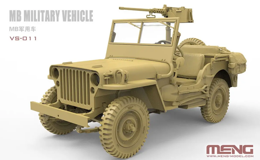 Сборная модель 1/35 Американский автомобиль повышенной проходимости Willys MB Менг VS-011 VS-011 фото