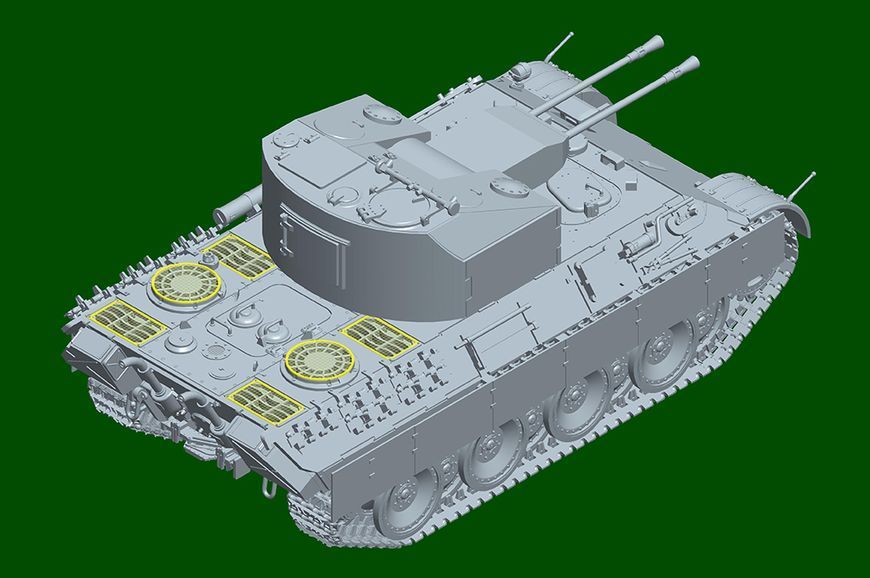 Немецкая зенитная самоходка 1/48 Flakpanzer V Ausf.A HobbyBoss 84832, сборная модель Кёлиан Пантера Хоббибос HB84832 фото