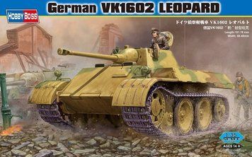 Збірна модель 1/35 німецький легкий танк VK 1602 Leopard HobbyBoss HB82460 HB82460 фото