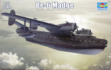 Советская летающая лодка 1/72 Бе-6 Madge Trumpeter 01646 , сборная модель гидроплан Бериев Трумпетер TR01646 фото