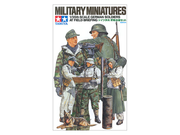 Немецкая пехота зимой 1/35 Брифинг Tamiya 35212 , сборная модель пехота Тамия TAM35212 фото