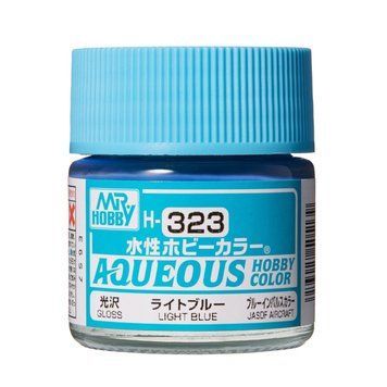 Акриловая краска Aqueous Hobby Colors Голубой (Light Blue) Mr.Hobby H323 H323 фото