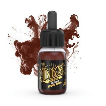 Акриловая краска Насыщенная Сиена (Intense Sienna - Ink) AK-Interactive AK16010 AK16010 фото
