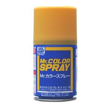 Акрилова фарба Mr.Color Spray Темно-жовтий (Піщаний Жовтий) (Dark Yellow (Sandy Yellow)) Mr.Hobby S039 S039 фото
