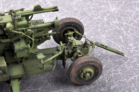 Советская зенитная пушка 1/35 100-мм КС-19М2 Trumpeter 02349 , сборная модель пушка КС19 Трумпетер TR02349 фото