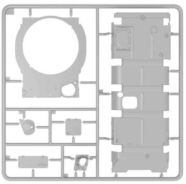 Радянський середній танк 1/35 Т-54А (T-54A Interior Kit) MiniArt 37009 , збірна модель танку Мініарт MA37009 фото