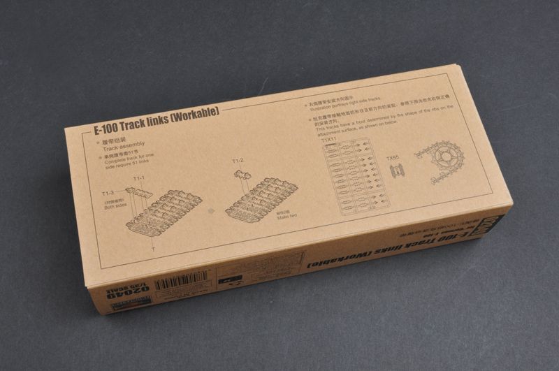 Немецкие траки 1/35 для E-100 Trumpeter 02049 , набор деталировки для танка Е100 Трумпетер TR02049 фото