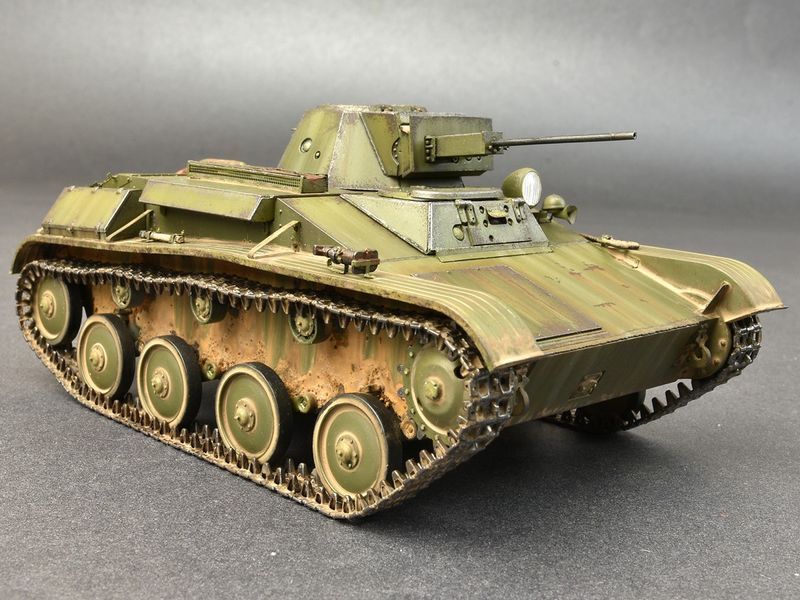 Радянський легкий танк 1/35 T-60 (T-60 Late Series Screened Gorky Plant) MiniArt 35232 , збірна модель Мініарт MA35232 фото