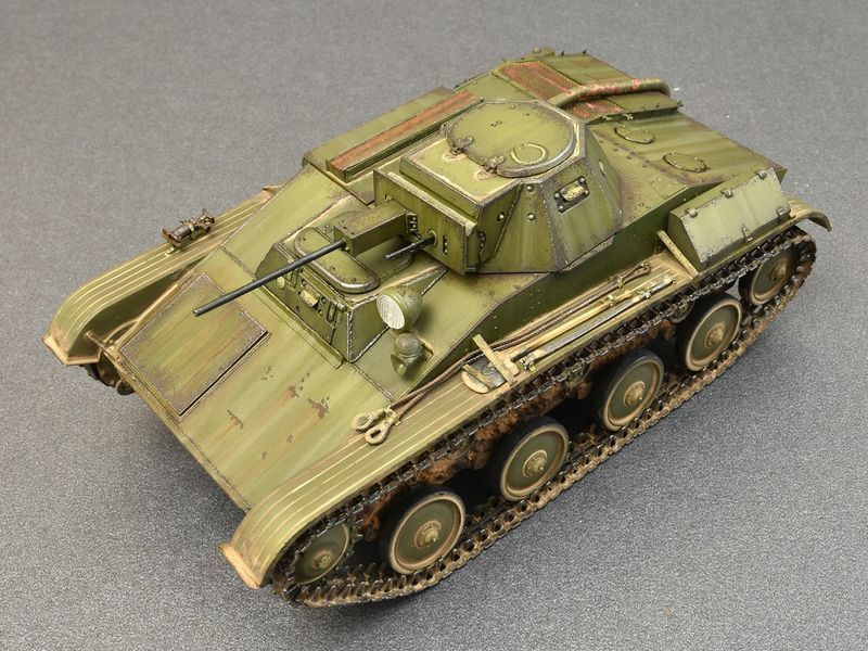 Радянський легкий танк 1/35 T-60 (T-60 Late Series Screened Gorky Plant) MiniArt 35232 , збірна модель Мініарт MA35232 фото