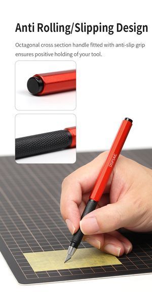 Змінні леза для ножа, вузькі (Narrow Blades for AT-DK Aluminum Alloy Hobby Craft Knife) Dspiae DK-B02 DK-B02 фото