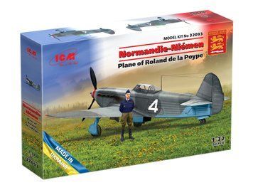 Сборная модель ICM 1/32 Нормандия-Неман. Самолет Роллана де ля Пуапа 32093 ICM32093 фото