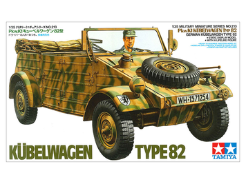 Німецький автомобіль 1/35 K&uuml;belwagen Type 82 Tamiya 35213 , збірна модель автомобіль Кубельваген Тамія TAM35213 фото