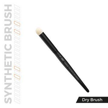 Пензель з синтетичного ворсу для сухих технік круглий малий Dry Brush S AKB023 AKB023 фото